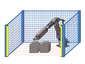 安全光柵機(jī)器人區(qū)域防護(hù)的應(yīng)用